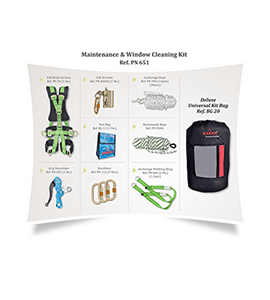 MAINTENANCE AND WINDOW  CLEANING KIT