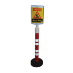Bollard with Message Plates